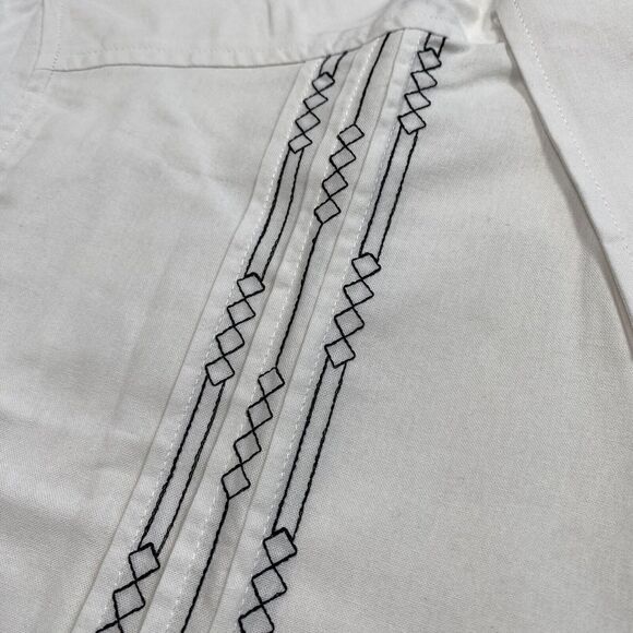 Coofandy Short Sleeve Button Down Shirt White Mens Size XL Brand New w/ Tags - Picture 5 of 9